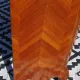 Louis XV library in rosewood marquetry