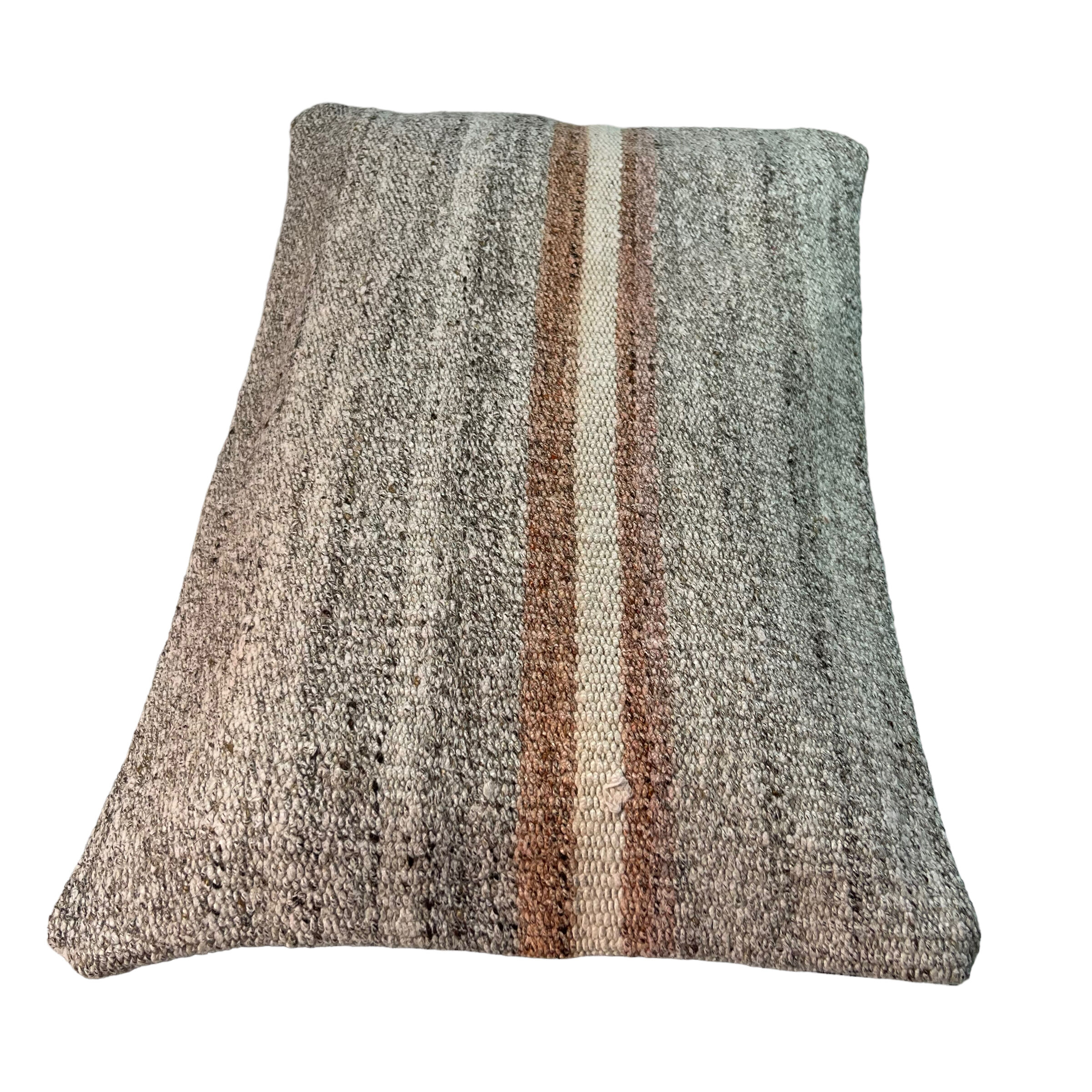 Vintage turkish handmade cushion cover , 30 x 50 cm