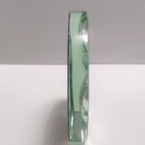Cendrier en verre dépoli vert Nil par Max Ingrand pour Fontana Arte, Italie