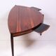 Johannes Andersen rosewood table by Trensum