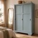 Parisian Art Deco wardrobe with sliding doors.