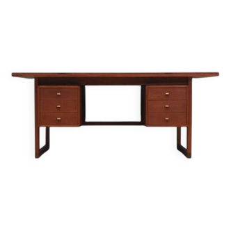 Bureau en teck, design danois, années 1970, production : Danemark