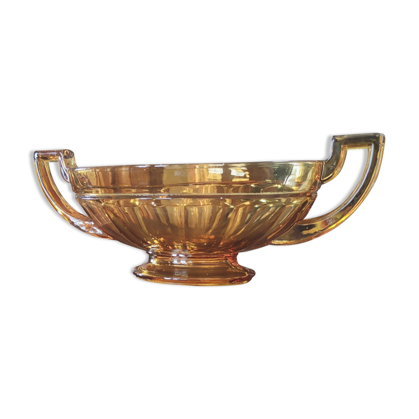 Art Deco fruit cup Val Saint-Lambert