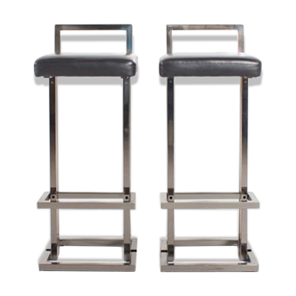 Pair of stools 1980