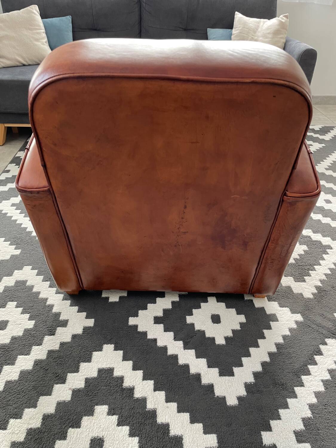 Paire de fauteuils Club Art Déco