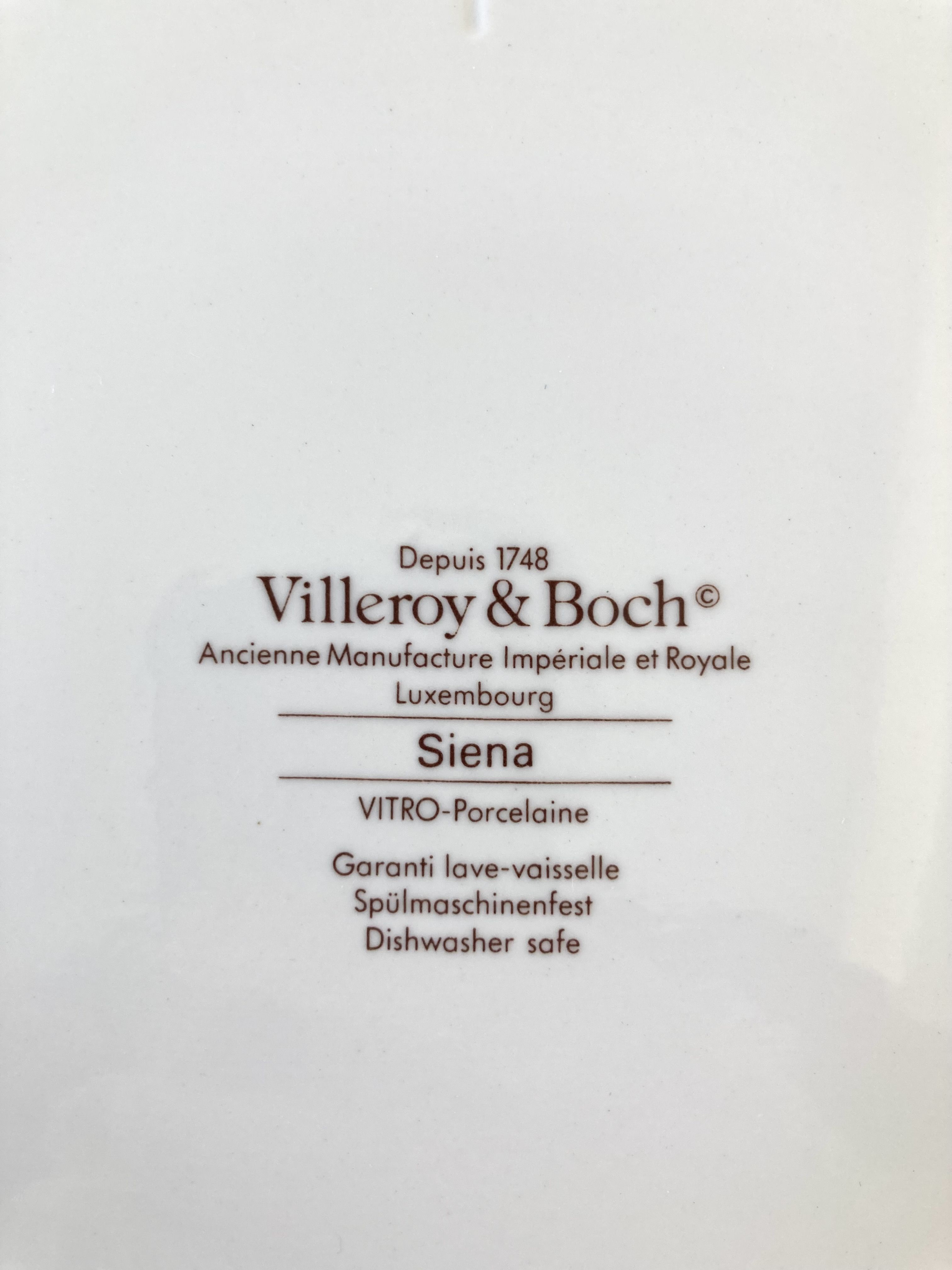 Villeroy and Boch Siena serving dish