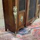 Late 19th century Regency style bookcase in rosewood and oak, removable