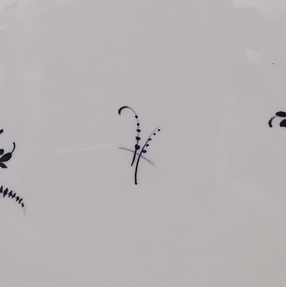 6 flat plates Villeroy and Boch décor "old Luxembourg"