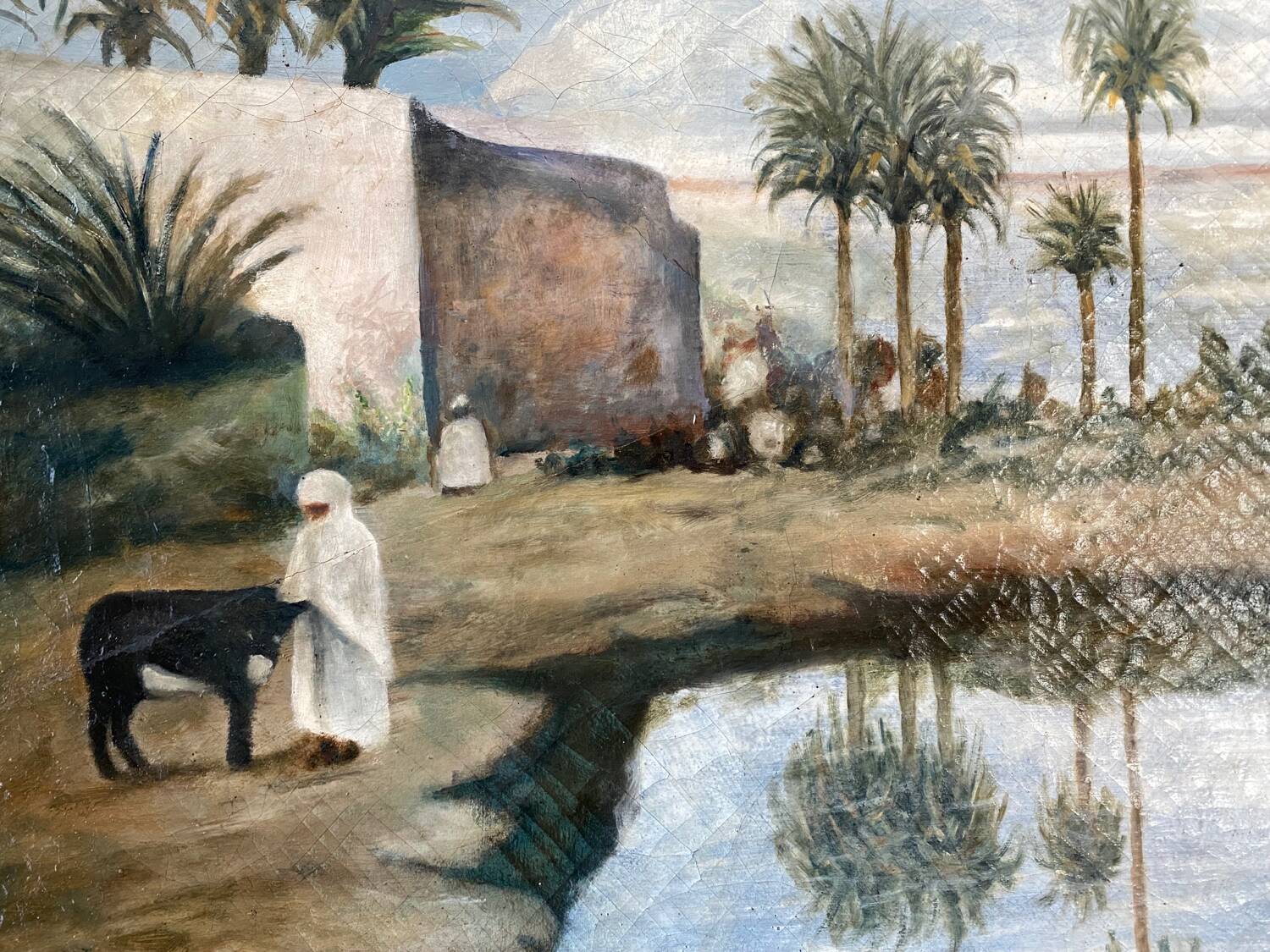 Orientalist painting early 20th century