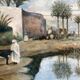 Orientalist painting early 20th century