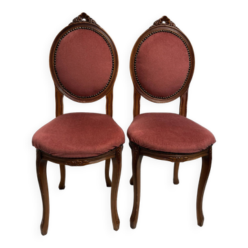 Paire de chaise style Louis XV