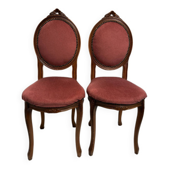 Pair of Louis XV style chairs