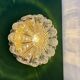 Vintage glass moulded globe wall/ceiling light.