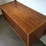Scandinavian modular wall shelves from the 60s