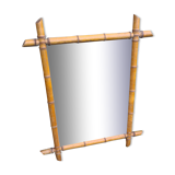 Ancient bamboo mirror 52x63cm