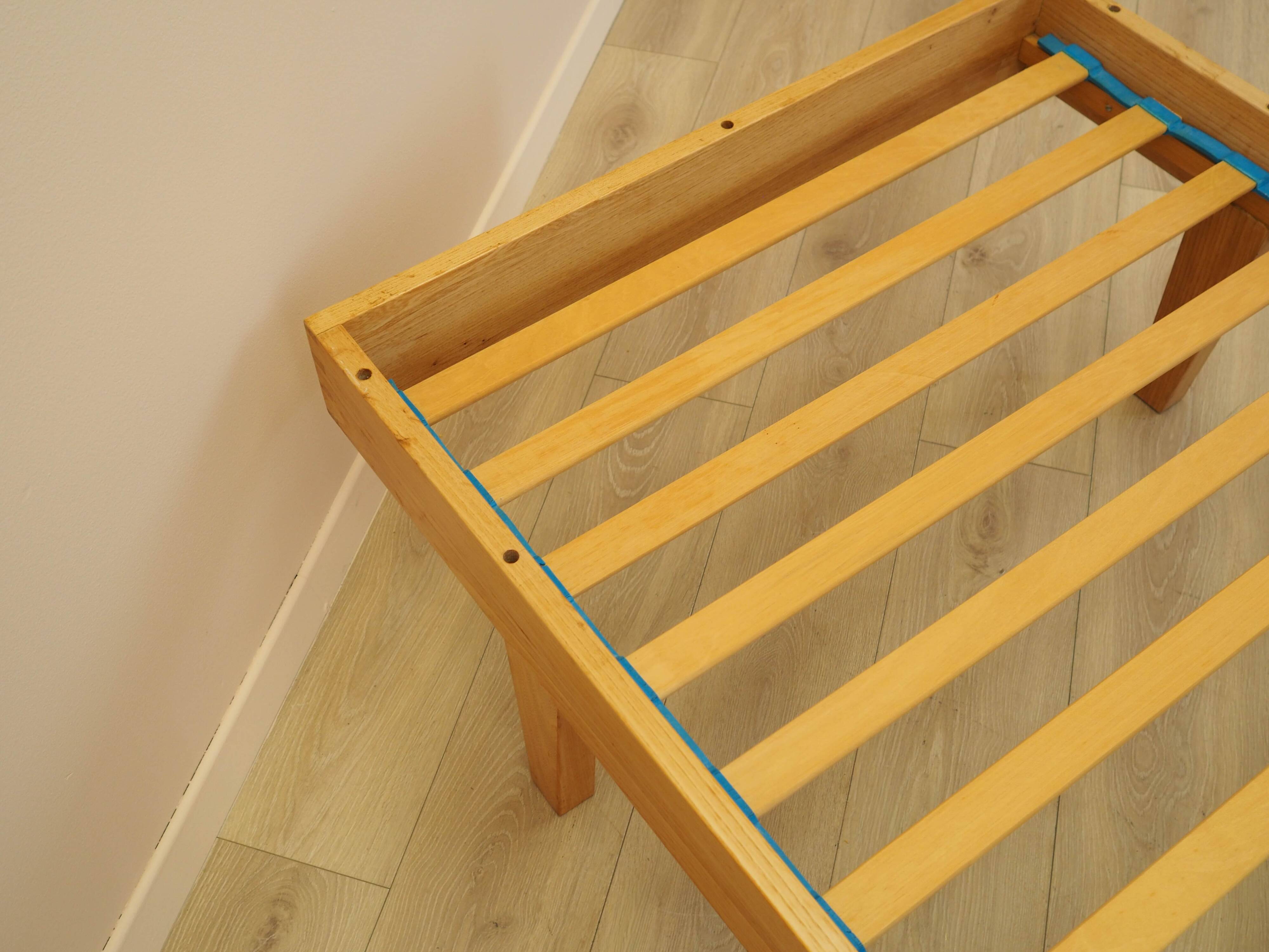 Ash bed, Danish design, 1970s, made in Denmark
