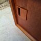 Low teak sideboard 200cm