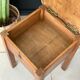 Wooden chest stool