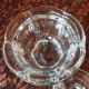 Old Baccarat crystal sugar bowl
