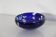Scandinavian glass catchall from Bergdala glasbruk
