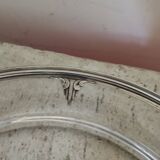 Solid silver crystal tray