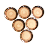 Set of 6 stoneware plates