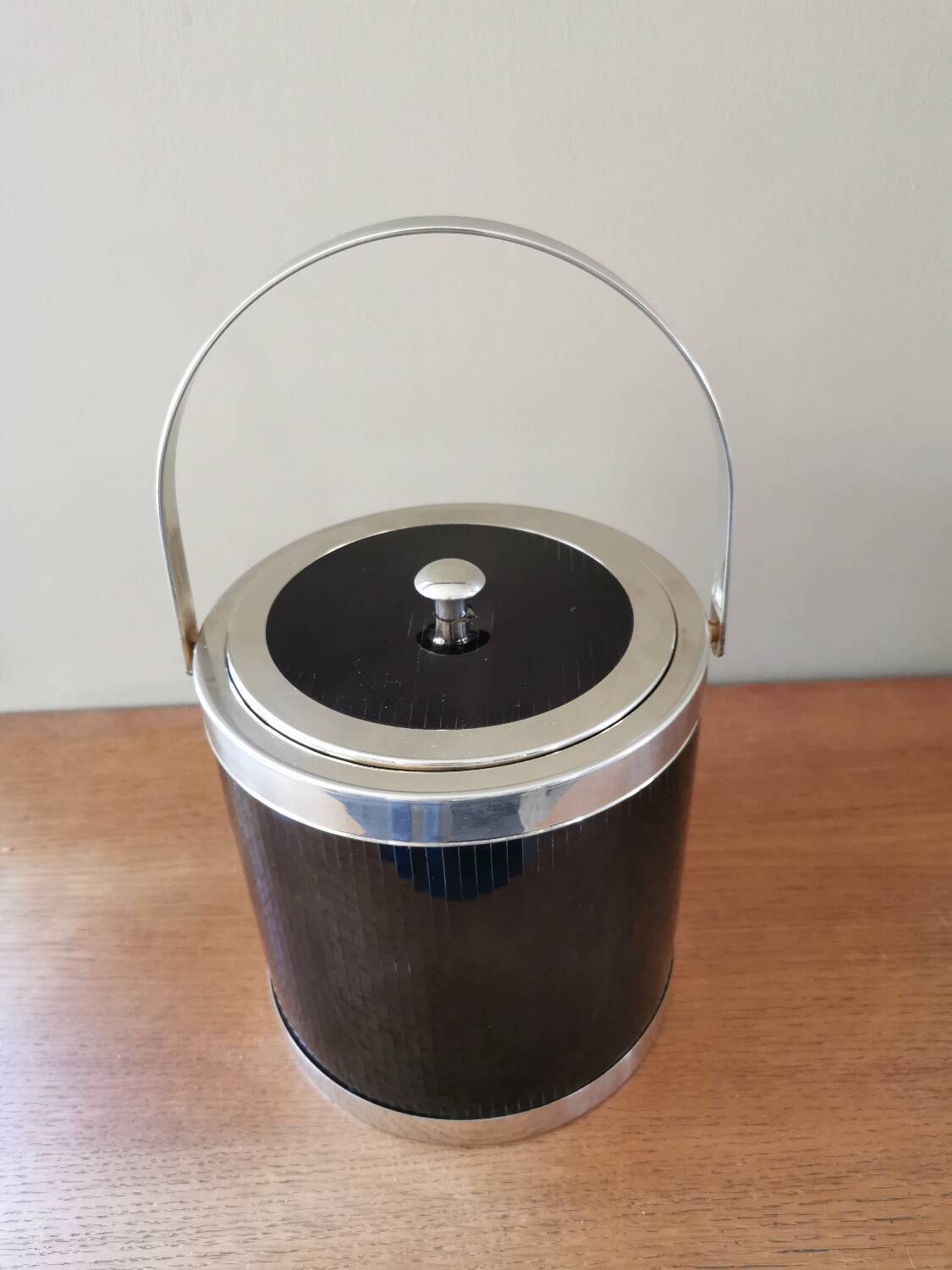 Large Vintage Ice Bucket Glacette Lidian