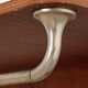 Vintage Wooden wall coat rack with hat shelf, 1960s