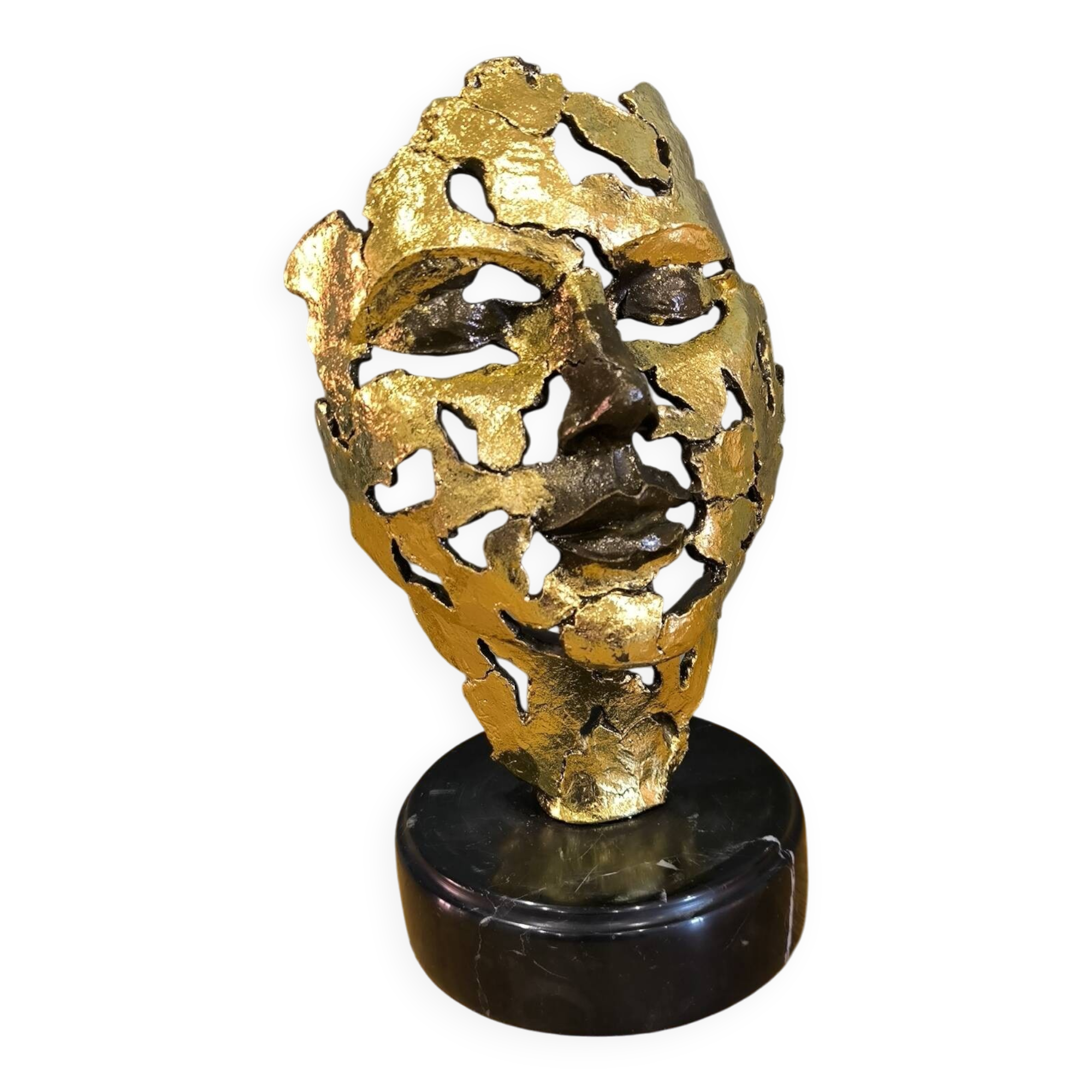 According to Salvador Dalí – The Test of Time – Bronze with gold leaf