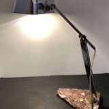 Articulated lamp Pirouett in marble art deco 1930