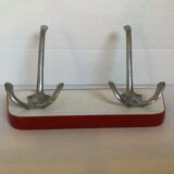 Asymmetrical coat rack Formica aluminium