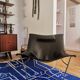 Vintage leather armchair