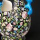 "Gueulard" vase in glazed ceramic from Gien