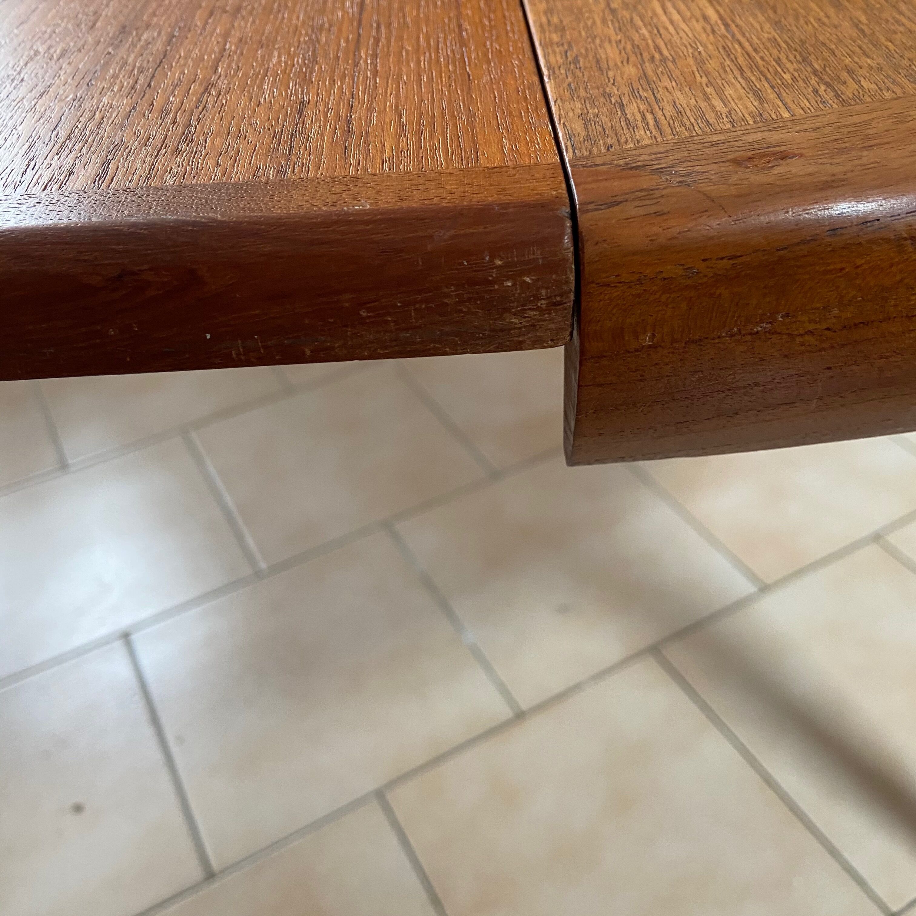 Danish teak-VV dining table Møbler Spøttrup -Vintage 1960s