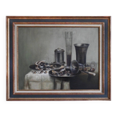 Stanislas kostka (born in 1954) oil on canvas still life