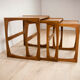 Pull out tables was designed by R. Bennett for G-Plan 1970