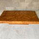 Table basse loupe d’orme Roche Bobois vintage 70s