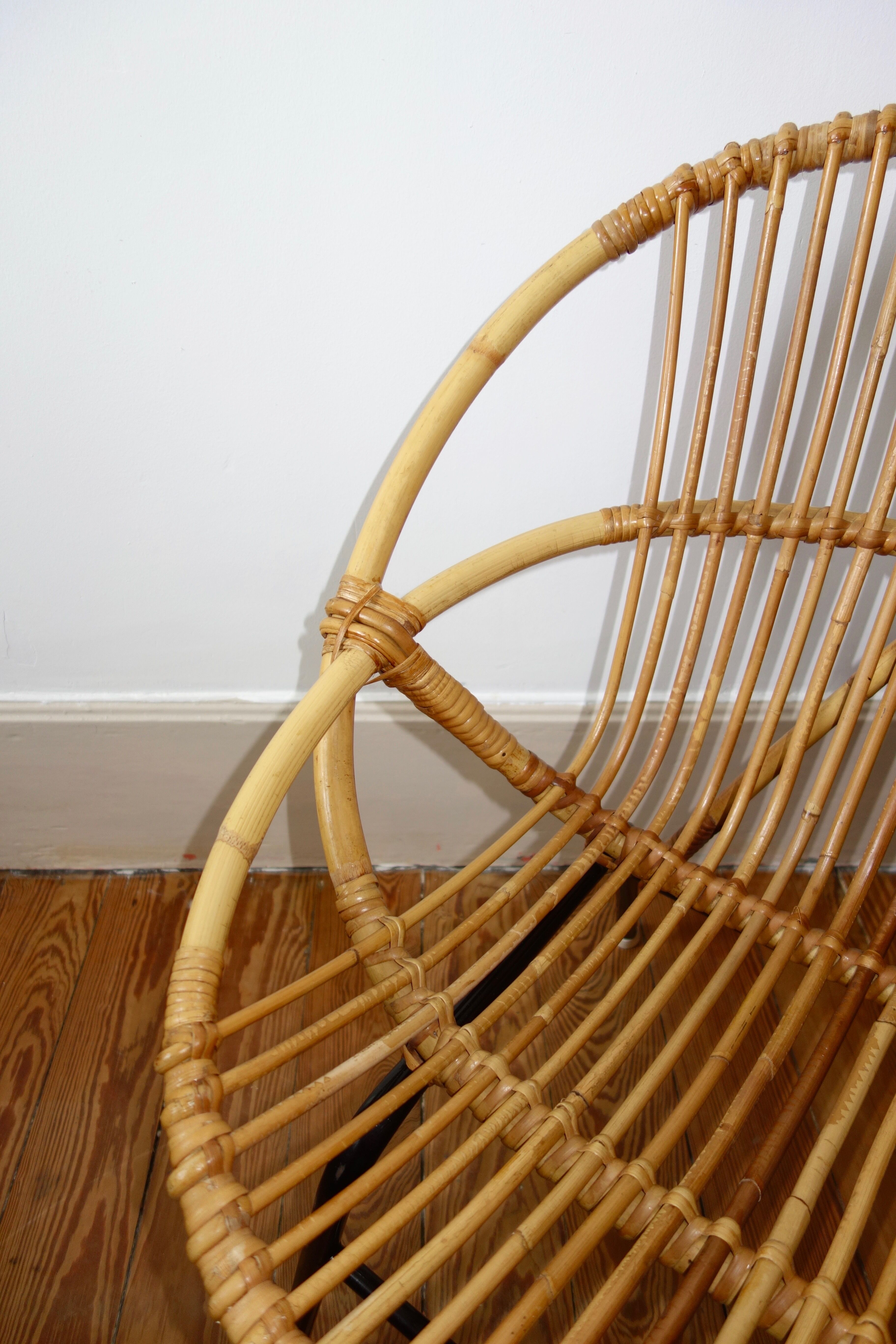 Bench Rohe Noordwolde 50s Wicker