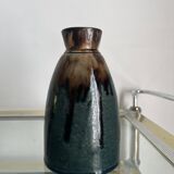VARNISHED STONEWARE VASE BY JOSEPH TALBOT AT LA BORNE CIRCA 1930
