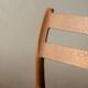 Vintage Danish Dining Chairs Model 84 Oak Niels O. Møller, 1960s, Set of 4