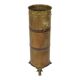 Unique XL Artillery Shell Umbrella Stand – WWI Trench Art (1915) – Lion Hea
