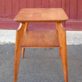 Vintage table, coffee table, wooden table, Scandinavian style table, modernist, minimalist, decoration