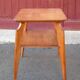 Vintage table, coffee table, wooden table, Scandinavian style table, modernist, minimalist, decoration