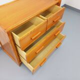 Commode en pin Gautier vintage des années 70 80