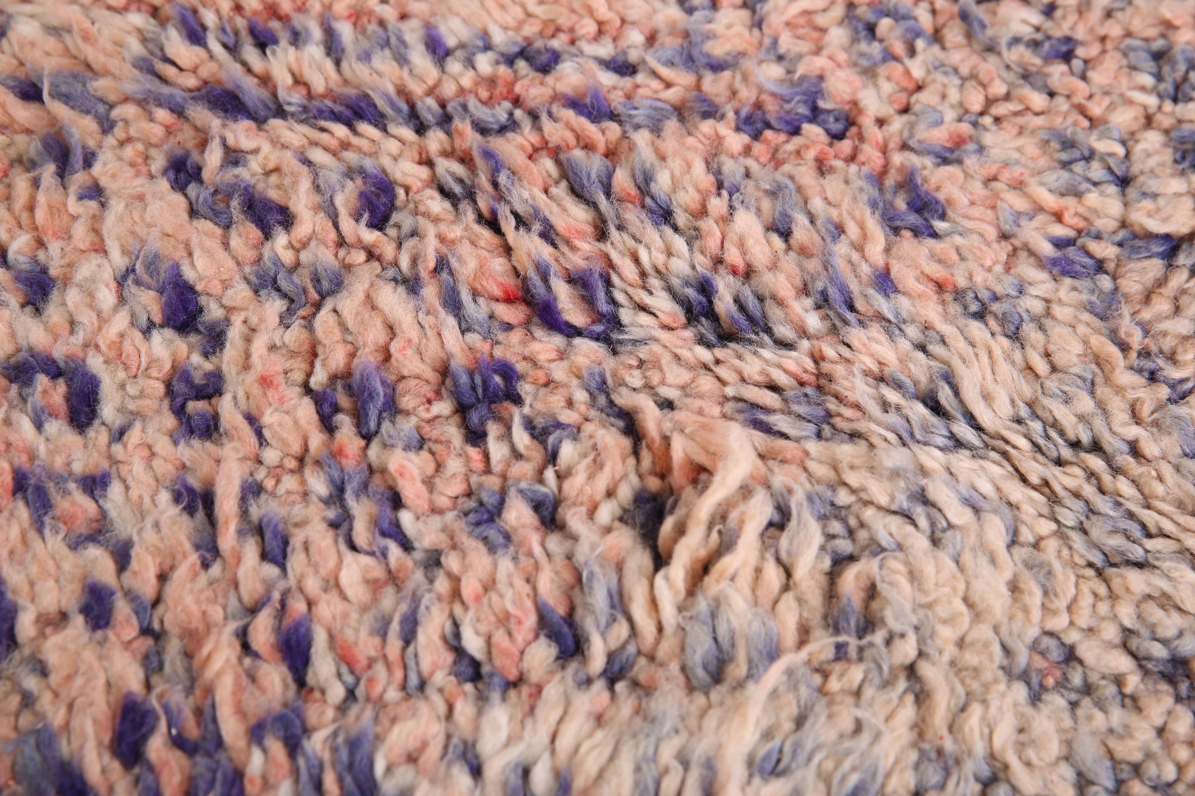 Vintage Beni Mguild Rug 196 CM X 383 CM - tapis marocain berbere - moroccan rug