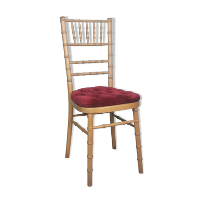 Chaise ''façon bambou