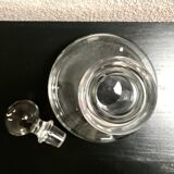 Wine carafe grape variety with cork