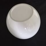 White porcelain ball vase