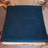 Rattan armchair and canning