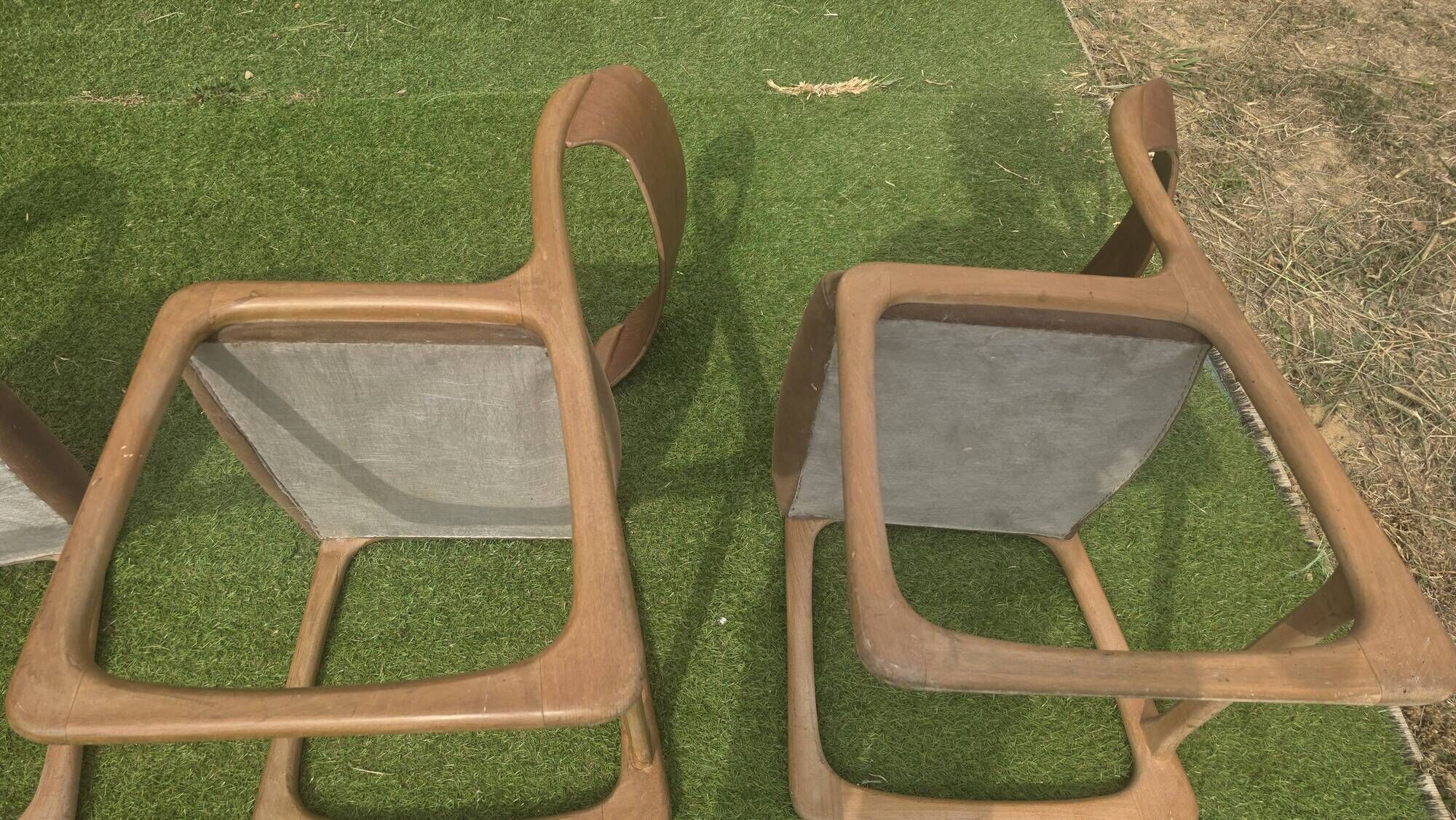 4 chaises Baumann modèle Traîneau